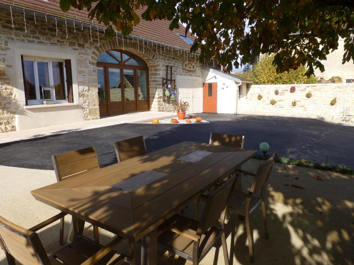 Chambres D'Hote Le Marronnier Champrougier Bagian luar foto