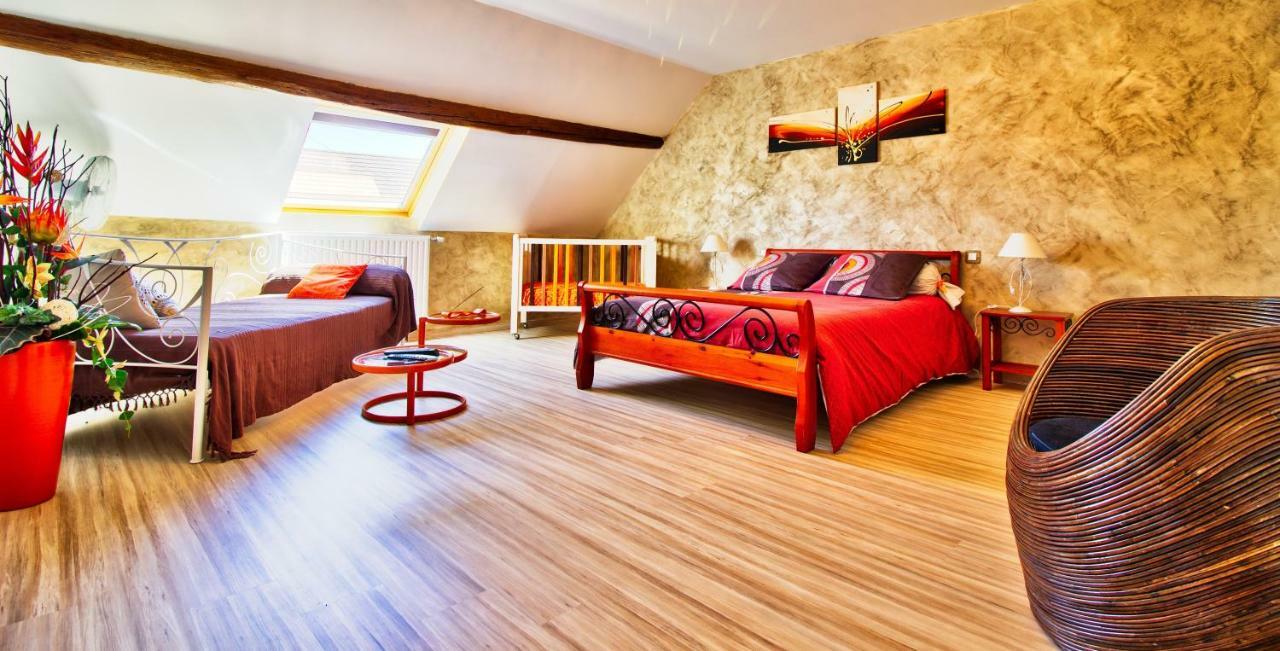 Chambres D'Hote Le Marronnier Champrougier Bagian luar foto